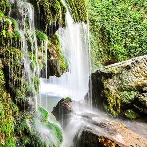 Golestan Park Waterfall