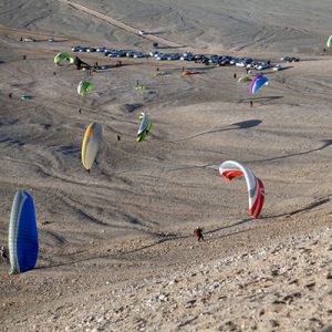 Yazd Desert Paraglider