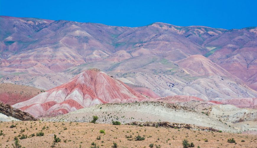 The Colorful Mountains of Aladagh Iran, Iransense Travel Agency