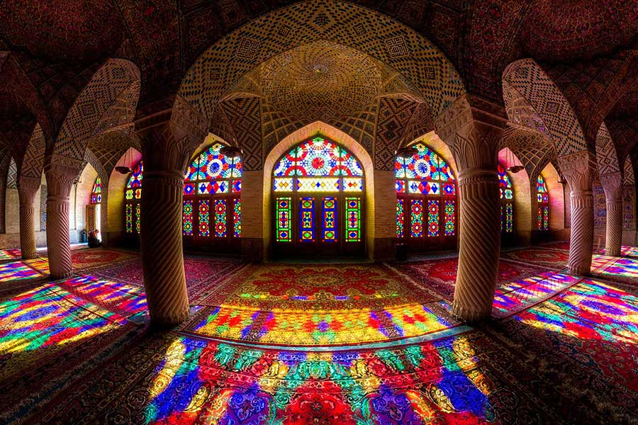 Pink Mosque In Shiraz , Iransense Travel Agency