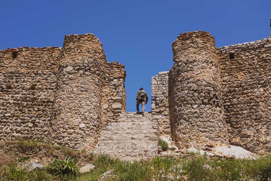 Nice view of Kaleybar Babak Castle Tabriz, Iransense Travel Agency