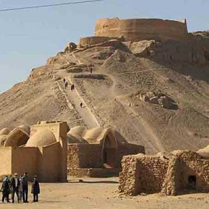 Zoroastrian Silent Tower, Studan, in Yazd,Iransense Travel Agency